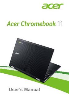Acer Chromebook 11 CB3 131 manual. Smartphone Instructions.