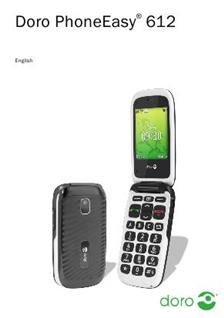 Doro PhoneEasy 612 manual. Smartphone Instructions.