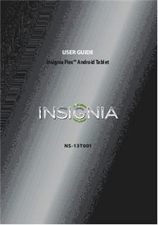 Insignia Flex Android manual. Smartphone Instructions.