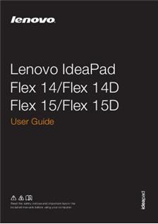 Lenovo Idea Flex 15 manual. Smartphone Instructions.