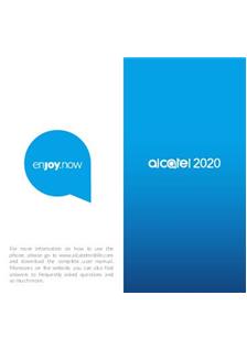 Alcatel 2020 manual. Smartphone Instructions.