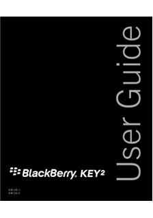 Blackberry KEY2 manual. Smartphone Instructions.