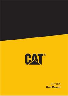 CAT B35 manual. Smartphone Instructions.