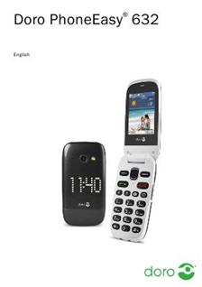 Doro PhoneEasy 632 manual. Smartphone Instructions.