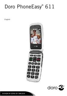 Doro PhoneEasy 611 manual. Smartphone Instructions.