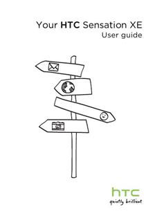 HTC Sensation XE manual. Smartphone Instructions.