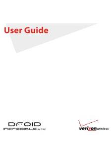 HTC Incredible manual. Smartphone Instructions.