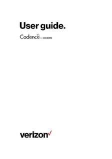 Kyocera Cadence LTE manual. Smartphone Instructions.