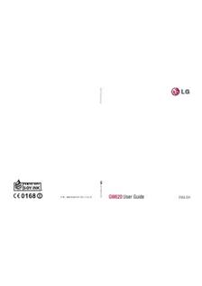LG GW 620 manual