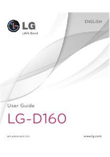 LG L40 manual. Smartphone Instructions.