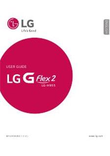 LG G Flex 2 manual. Smartphone Instructions.