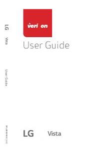LG G Vista VS880 manual