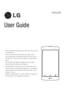 LG L Fino LG-D290n manual. Smartphone Instructions.