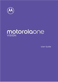 Motorola One Vision manual. Smartphone Instructions.