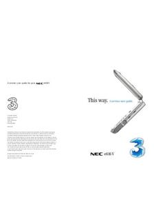 NEC e616v manual. Smartphone Instructions.