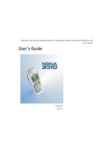 Nokia 3510 manual. Smartphone Instructions.