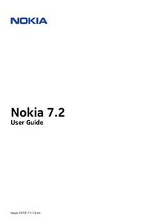 Nokia 7.2 manual. Smartphone Instructions.