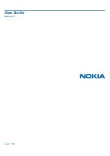 Nokia 301 manual. Smartphone Instructions.
