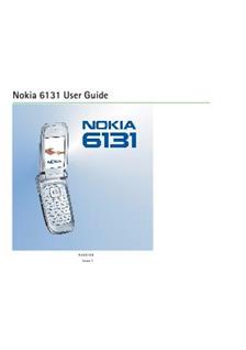 Nokia 6131 manual. Smartphone Instructions.
