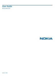 Nokia Asha 210 manual. Smartphone Instructions.