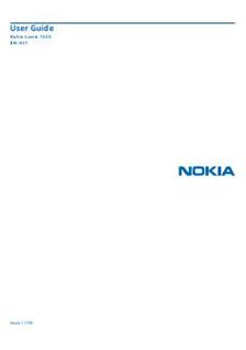 Nokia Lumia 1520 manual. Smartphone Instructions.