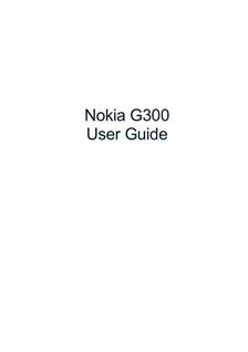 Nokia G300 manual. Smartphone Instructions.