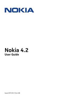 Nokia 4.2 manual. Smartphone Instructions.