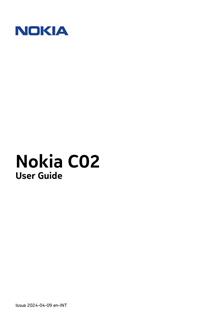 Nokia C02 manual. Smartphone Instructions.