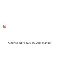 OnePlus Nord N10 5G manual. Smartphone Instructions.