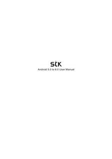 STK Sync 5Z manual. Smartphone Instructions.