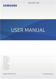 Samsung Galaxy A30 manual. Smartphone Instructions.