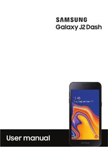 Samsung Galaxy J2 Dash manual. Smartphone Instructions.