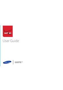 Samsung Gusto 3 manual. Smartphone Instructions.