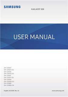 Samsung Galaxy S20 5g User Manual