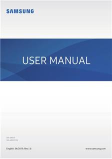 Samsung Galaxy A80 manual. Smartphone Instructions.