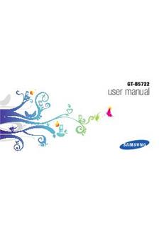 Samsung GT B5722 manual. Smartphone Instructions.