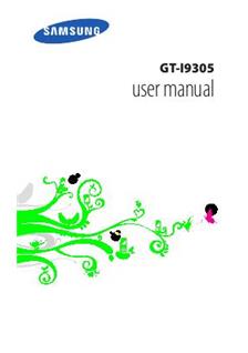 Samsung Galaxy S3 LTE manual. Smartphone Instructions.