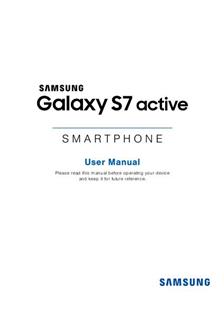 Samsung Galaxy S7 Active manual. Smartphone Instructions.