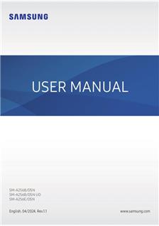 Samsung Galaxy A25 5G manual. Smartphone Instructions.