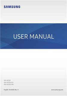 Samsung Galaxy A31 2020 manual. Smartphone Instructions.