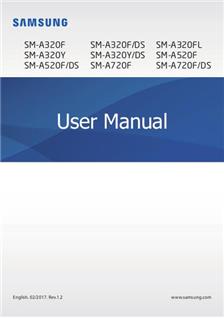 Samsung Galaxy A5 (2017) manual. Smartphone Instructions.