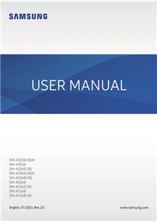 Samsung Galaxy A33 5G manual. Smartphone Instructions.