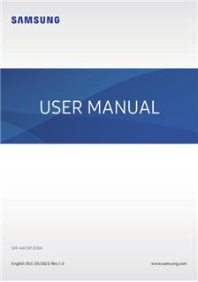 Samsung Galaxy A41 manual. Smartphone Instructions.