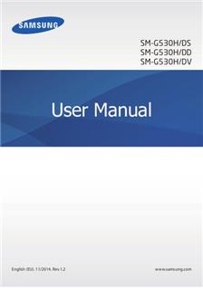 Samsung Galaxy Grand Prime manual. Smartphone Instructions.