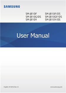 Samsung Galaxy J8 manual. Smartphone Instructions.