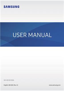 Samsung Galaxy M51 manual. Smartphone Instructions.