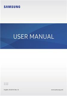Samsung Tab A with S pen manual. Smartphone Instructions.