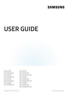 Samsung Galaxy S25 manual. Smartphone Instructions.